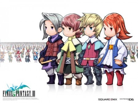 I personaggi di Final Fantasy III