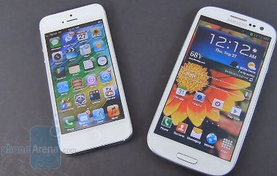 DROP TEST GALAXY S3 VS IPHONE 5